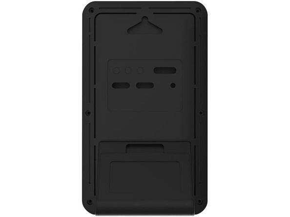 Station météo radio-pilotée compartiment piles aa