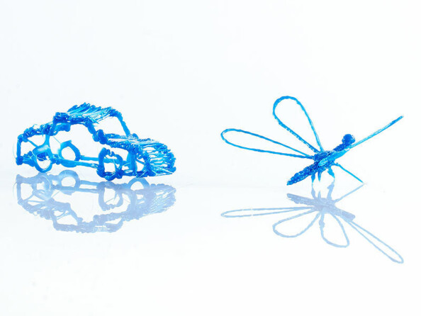 Stylo 3D pour dessins tridimensionnels