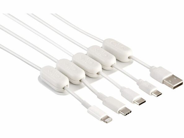 organiseur de câbles magnétique