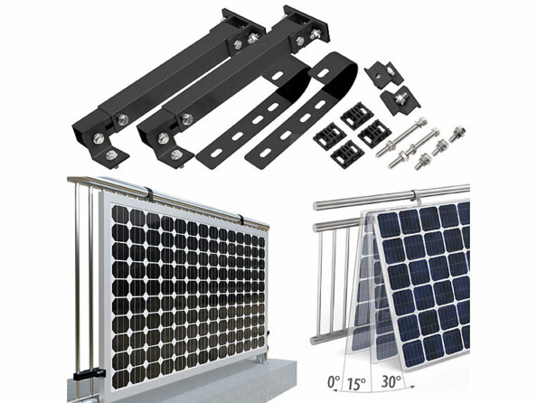 Supports de balcon pour panneaux solaires