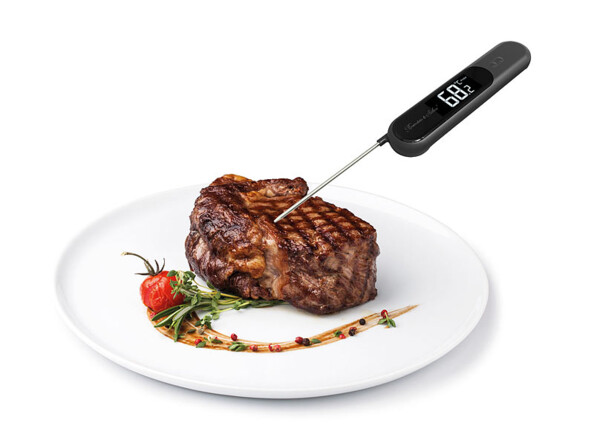 Thermomètre cuisson viande sonde et infrarouge