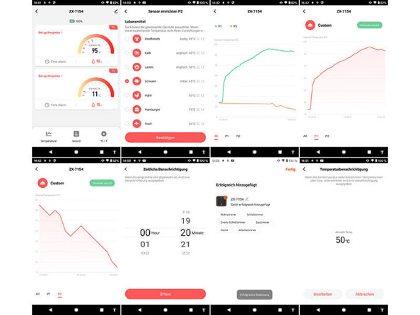 application barbecue thermomètre connecté