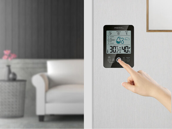 Thermomètre/Hygromètre numérique avec alarme moisissure