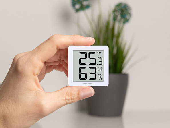Thermomètre avec hygromètre