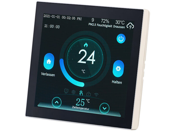Thermostat connecté pour chauffage au sol application