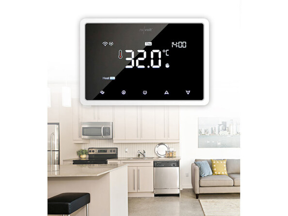 Thermostat sans fil connecté pour chaudière à gaz et chauffe-eau