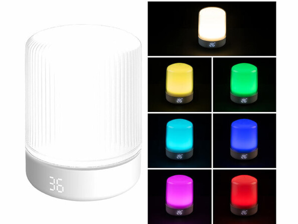 veilleuse rvb rechargeable