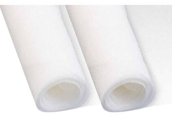 2 moustiquaires en fibre de verre - 100 x 250 cm - Blanc