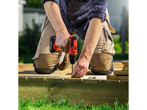 2 paires de genouillères universelles avec fermeture à scratch de taille réglable