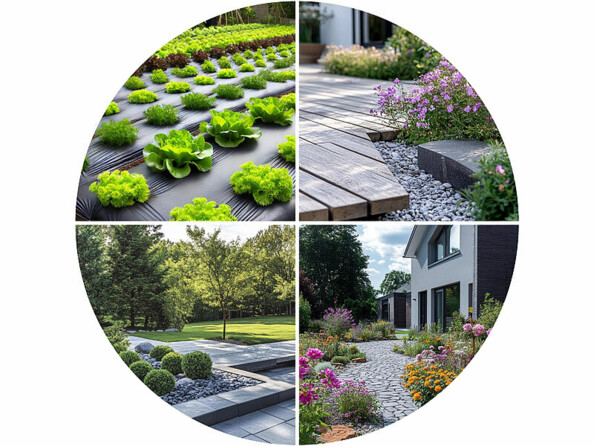 2 toiles de paillage 10 m² perméables