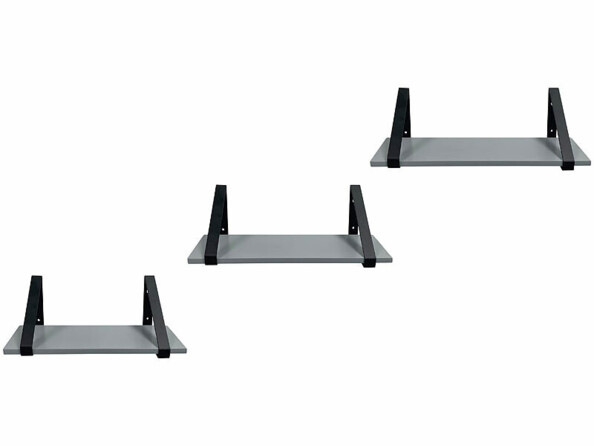 3 étagères murales en 3 tailles