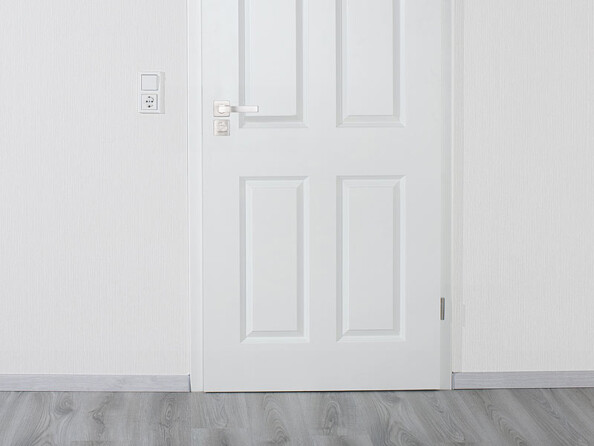 4 garnitures de porte en acier inoxyable: 8 poignées