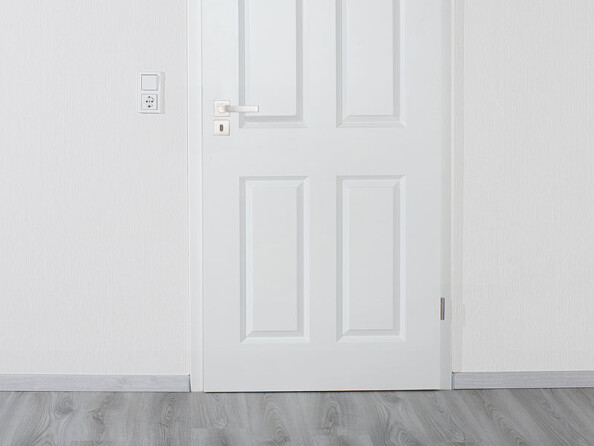 4 garnitures de porte en acier inoxyable: 8 poignées