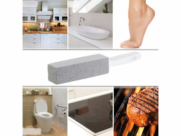 4 pierres ponces de nettoyage avec poignée