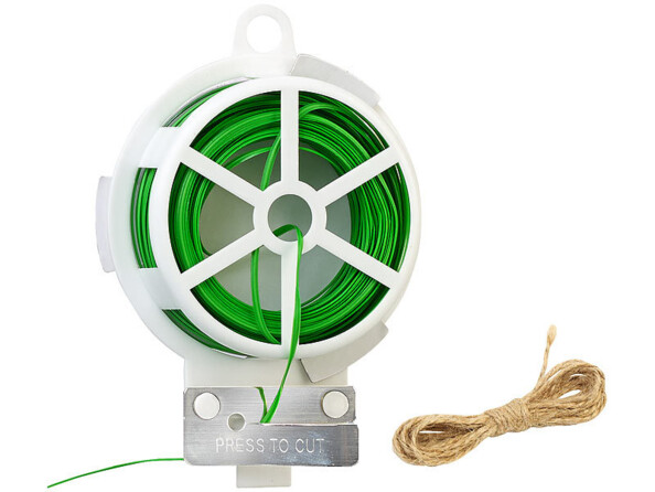 Ficelle de fixation 2 m en jute et 20 m de câble pour attacher les plantes