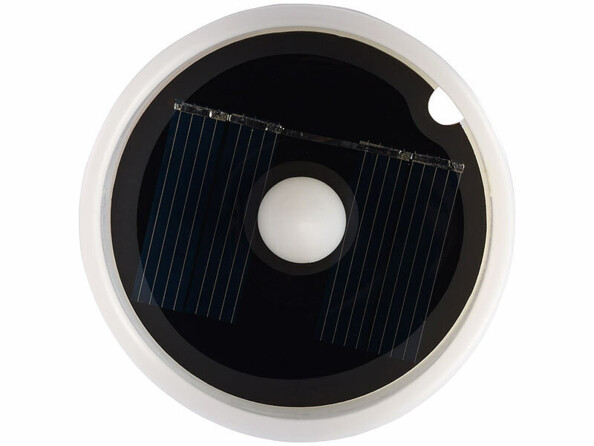 bougie LED solaire avec effet flamme