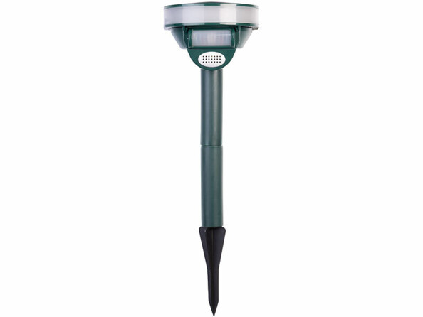 Appareil anti-nuisible solaire à ultrasons avec flash