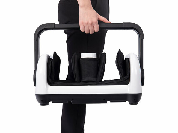 Appareil de massage shiatsu chauffant pour pieds, télécommandé