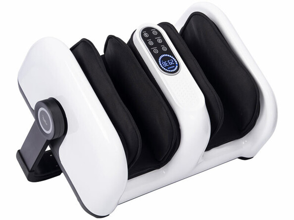 masseur shiatsu chauffant pour pieds télécommandé