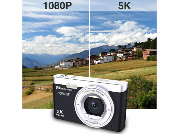 Appareil photo numérique compact 5K