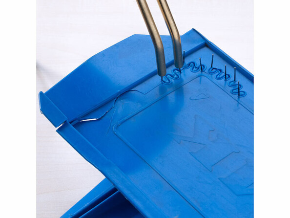 appareil de réparation plastique agrafes à chaud