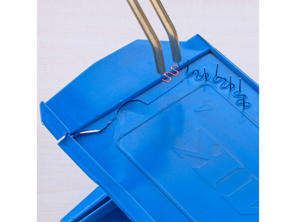 appareil de réparation plastique agrafes à chaud