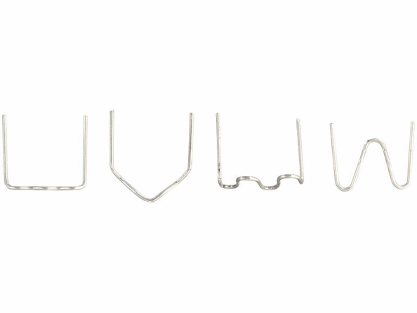 agrafes pour soudure à chaud