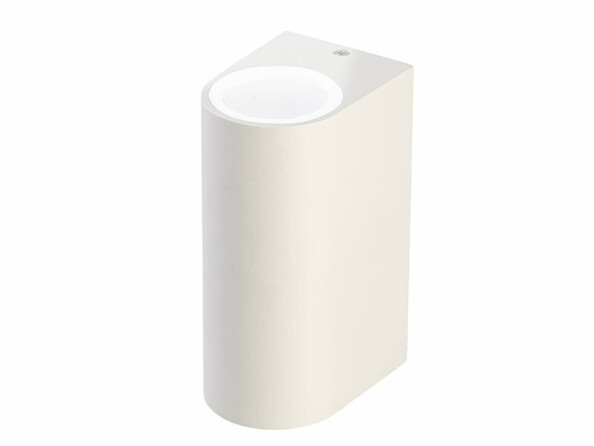 Applique murale arondie double faisceau GU10