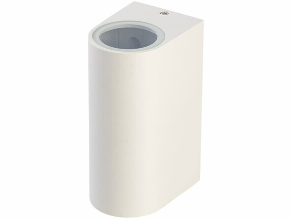 Applique murale arondie double faisceau GU10