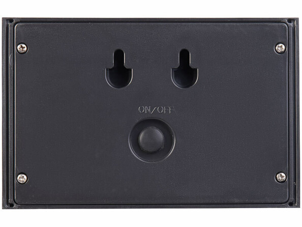 Applique murale LED solaire double faisceau up & down