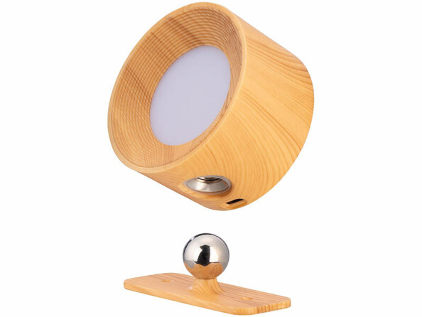 Applique murale rechargeable avec LED CCT à intensité variable