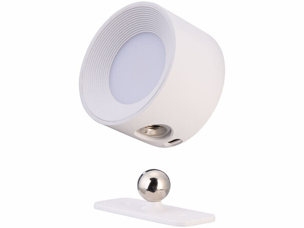 Applique murale rechargeable avec LED CCT à intensité variable