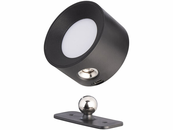 Applique murale rechargeable avec LED CCT à intensité variable