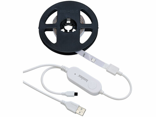 Bande LED connectée RVB IC 2 m avec télécommande