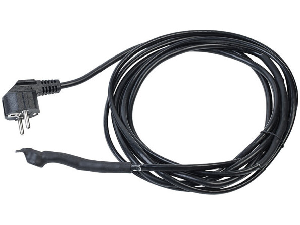 Câble secteur chauffant pour éviter le gel