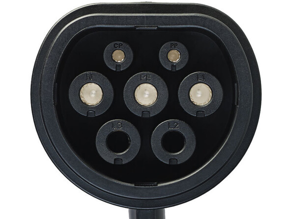 Câble de chargement 16 A pour voiture électrique type 2 / 2 pôles 3,6 kW