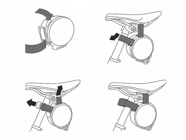Corde de tractage pour vélo enfant