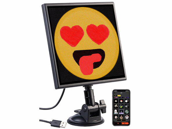 Cadre photo numérique programmable connecté 4096 LED 