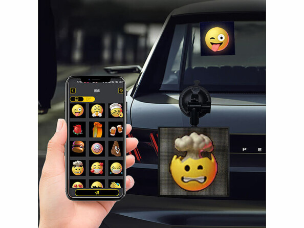 Ecran programmable connecté 4096 LED