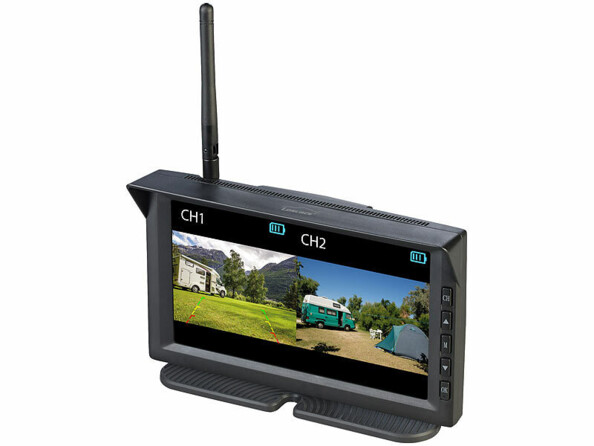 Ecran pour la caméra de recul et de surveillance solaire sans fil PA-610