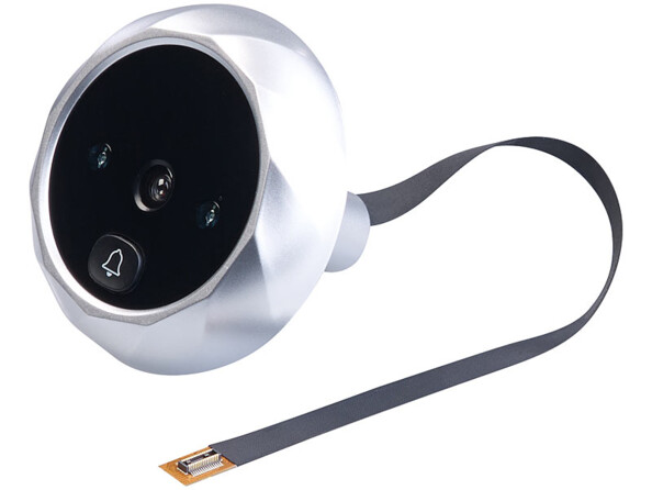 Très discret : depuis l'extérieur, ressemble à un judas classique