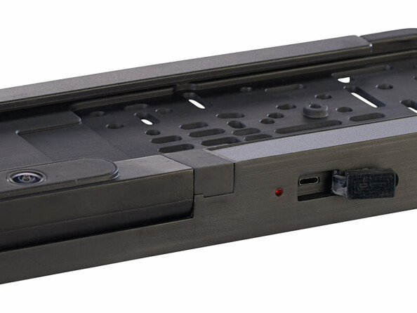 Caméra de recul et caméra avant solaire HD