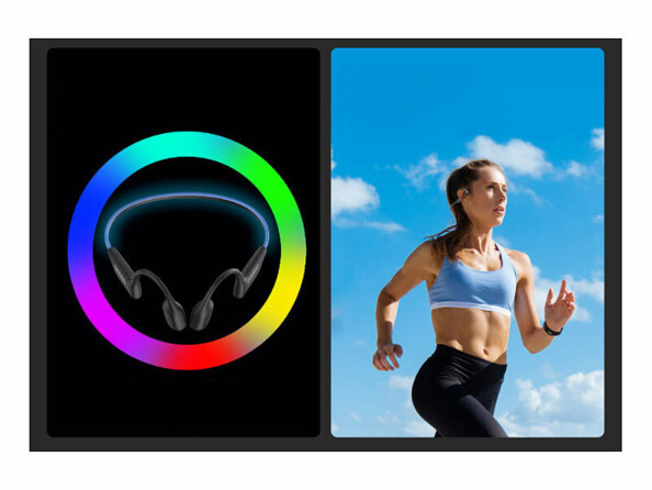 Casque sport conduction osseuse étanche sans fil IHS-740.b bluetooth 5.3