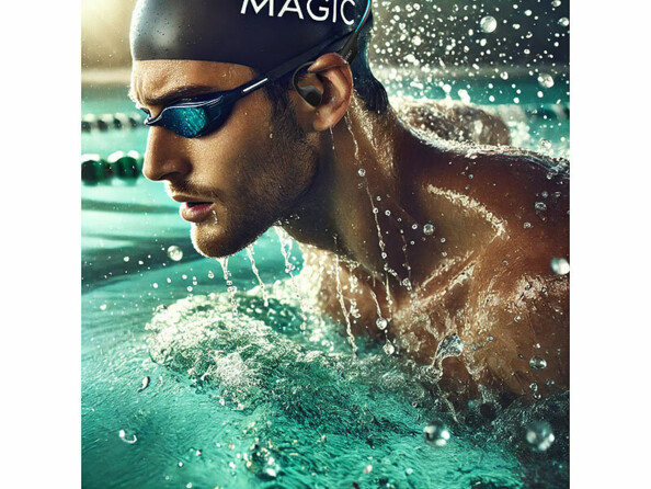 Casque sport conduction osseuse étanche sans fil