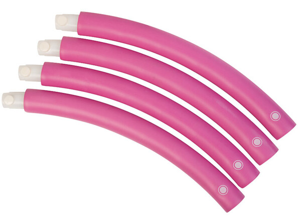 2 cerceaux fitness 1,8 kg avec gaine en mousse - Ø 98 cm