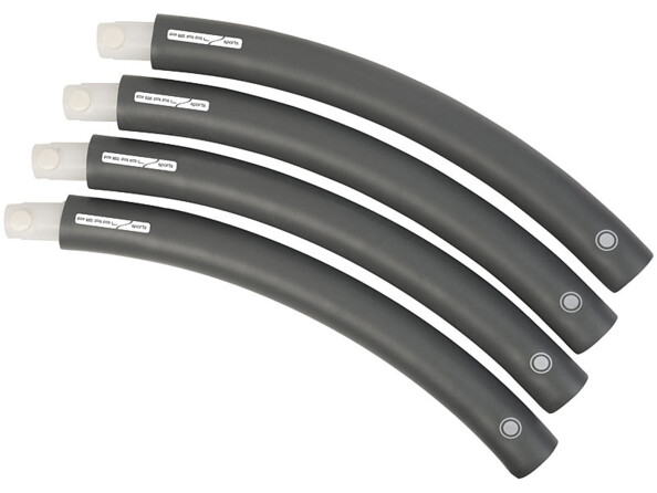 2 cerceaux fitness 1,8 kg avec gaine en mousse - Ø 98 cm