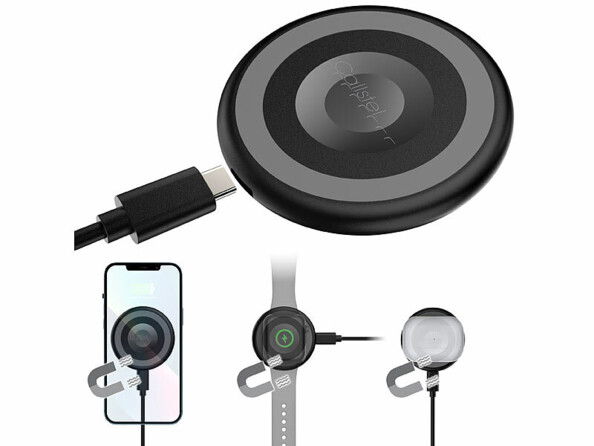 Chargeur sans fil 15W compatible MagSafe et Qi 