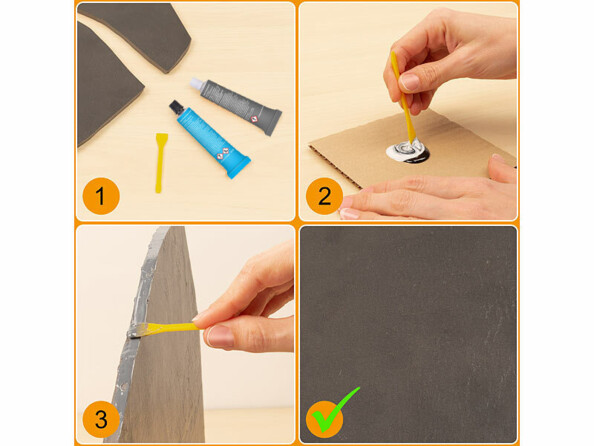 colle epoxy bi-composant grise