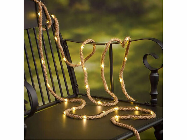 Corde lumineuse solaire 60 LED
