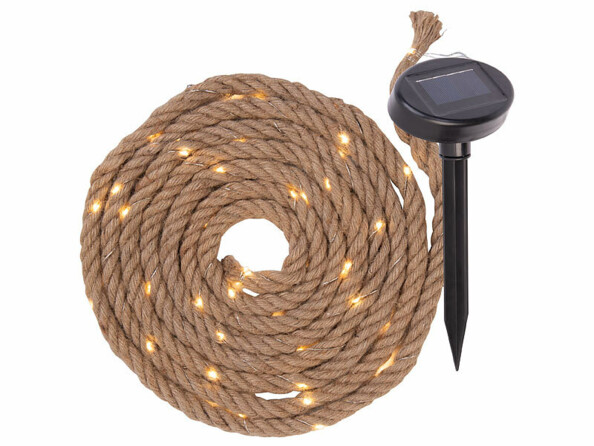 Corde lumineuse solaire 60 LED